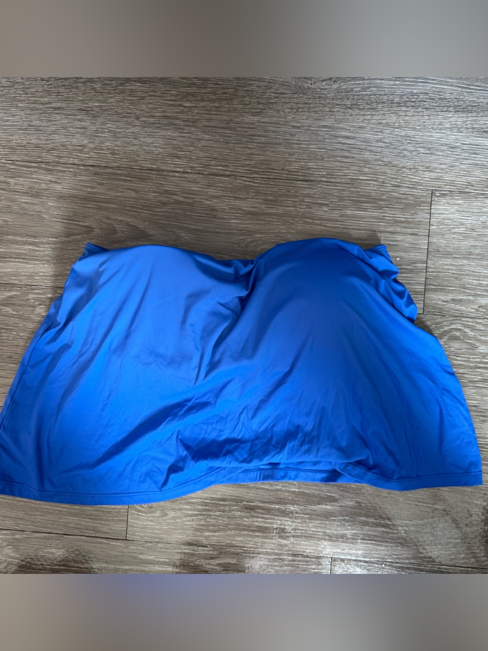Klassy Network Electric Blue Strapless Skater Top